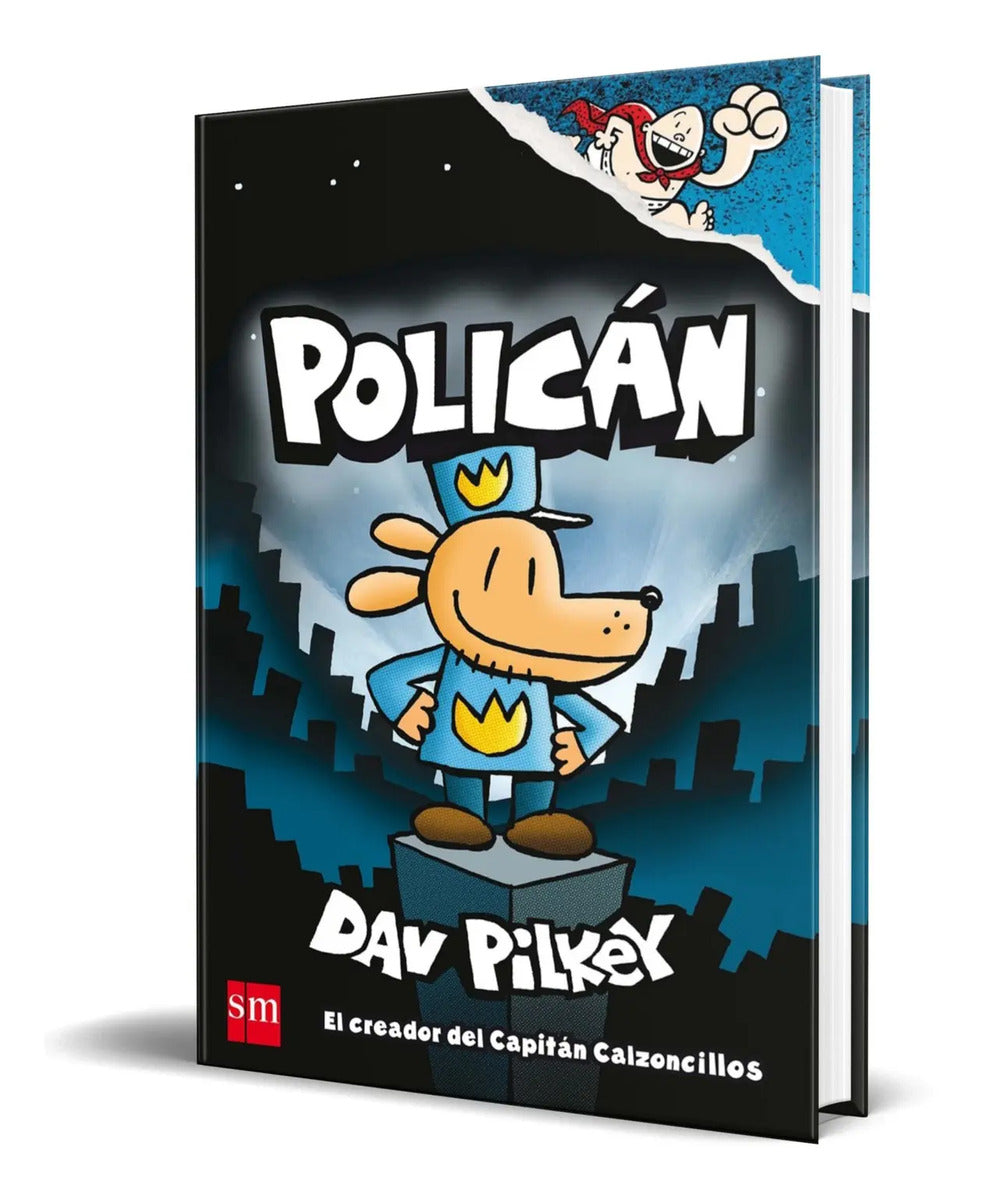 Portada de Libro Policán 1 [ Dav Pilkey ] Original