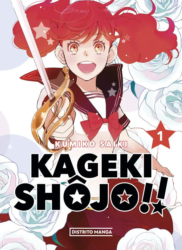 Portada de Kageki Shojo 1, De Kumiko Saiki., Vol. 1. Editorial Distrito Manga, Tapa Blanda En Español