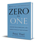 Portada de Libro Zero To One - Peter Thiel [ Hardcover ] Original