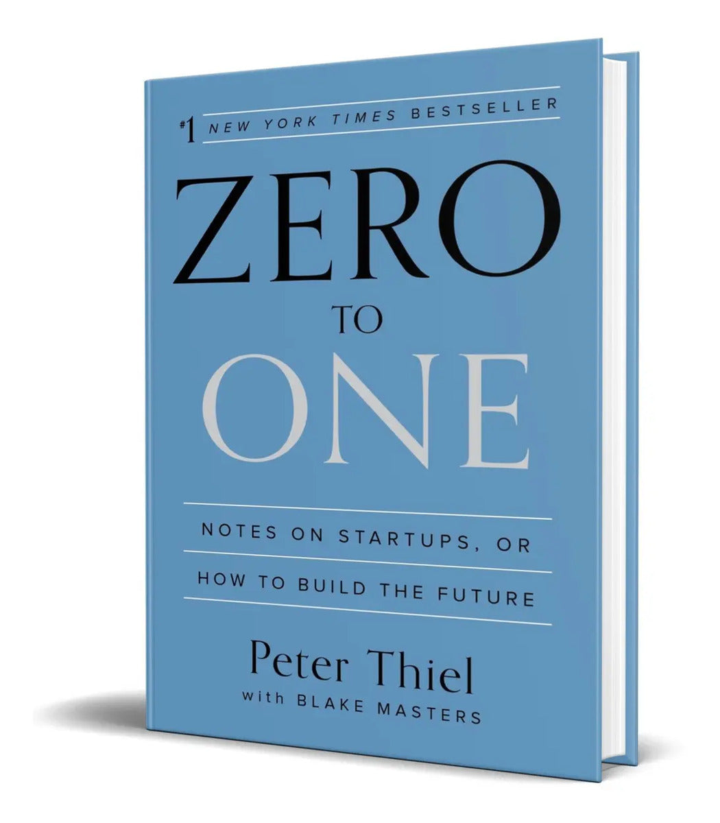 Portada de Libro Zero To One - Peter Thiel [ Hardcover ] Original