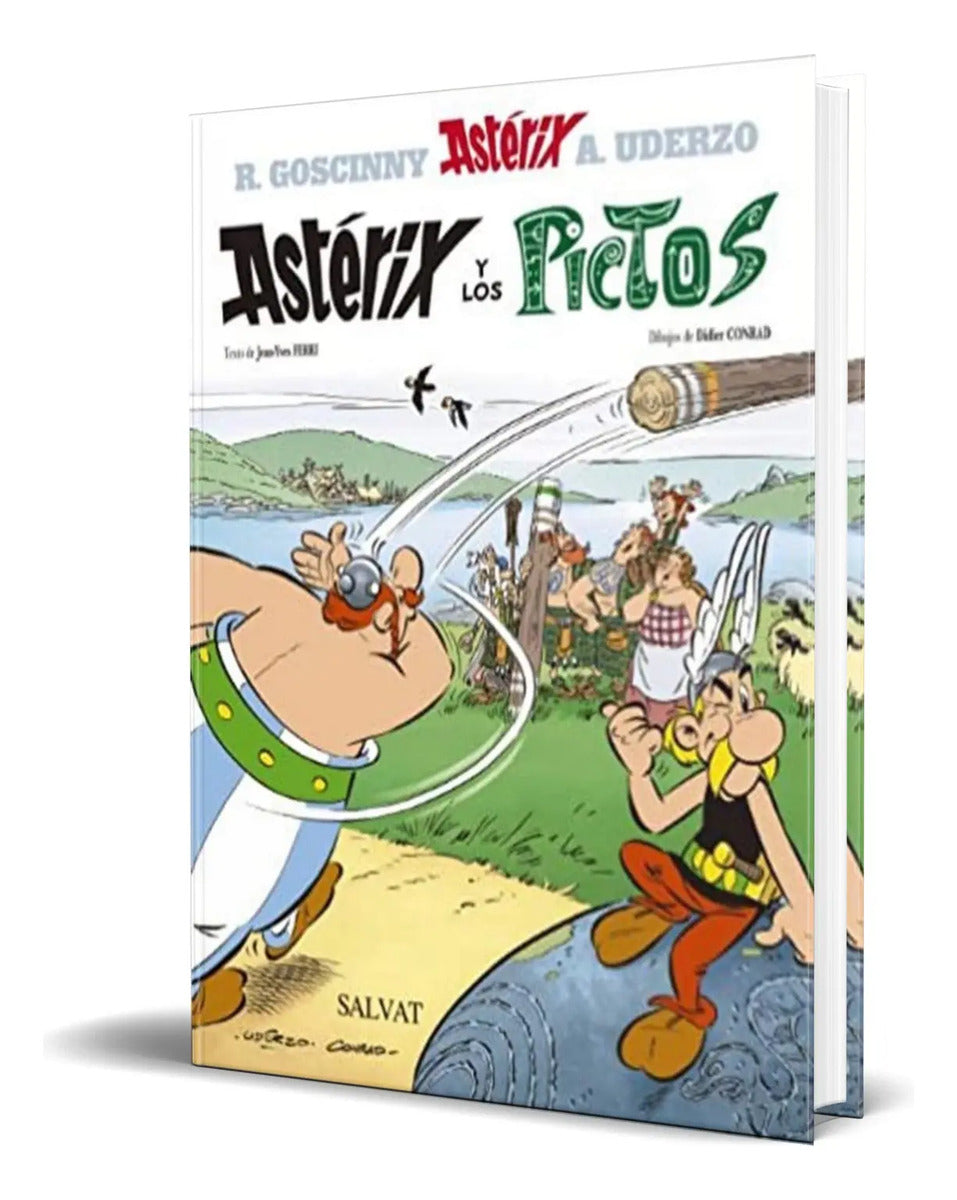 Portada de Libro Asterix Y Los Pictos [ Asterix Vol.35 ] Original