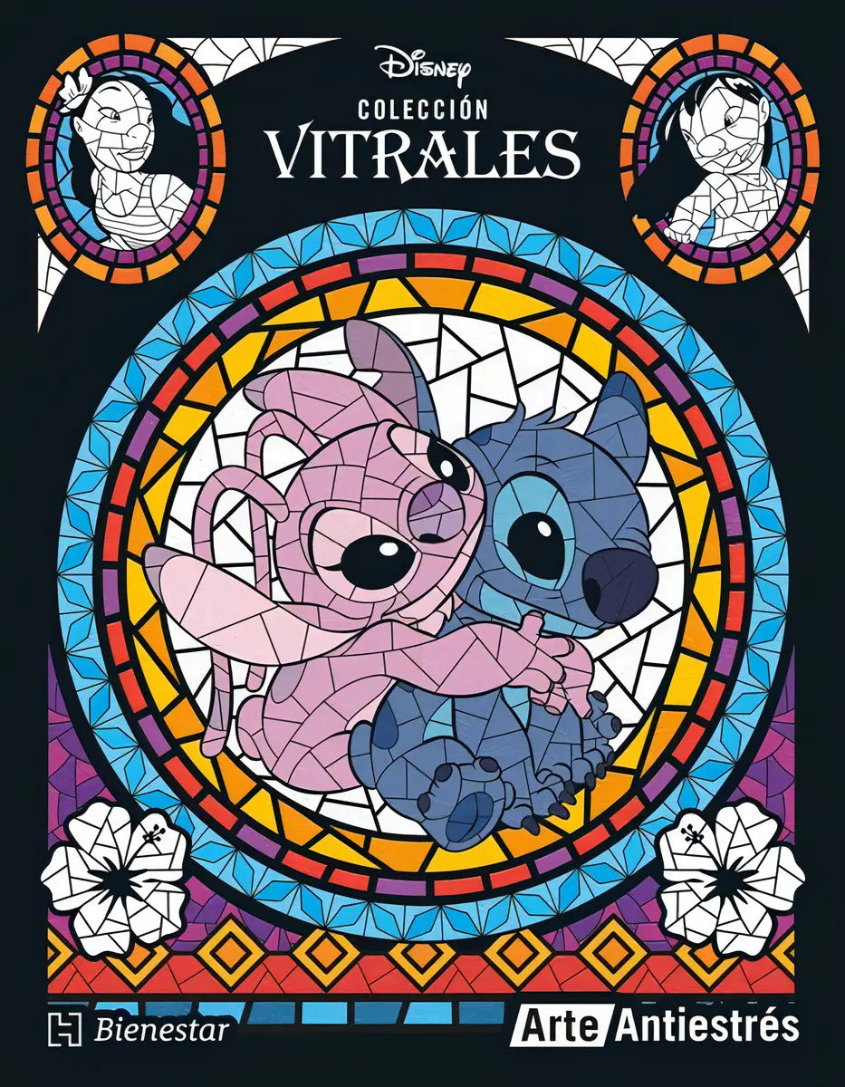 Portada de Arte Antiestrés. Stitch, De Iniestra Ramírez, Graciela. Editorial Hachette Bienestar, Tapa Blanda, Edición 01 En…