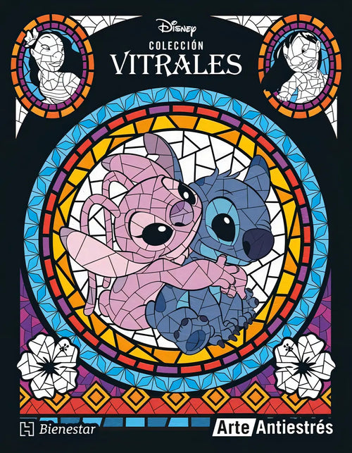 Portada de Arte Antiestrés. Stitch, De Iniestra Ramírez, Graciela. Editorial Hachette Bienestar, Tapa Blanda, Edición 01 En…