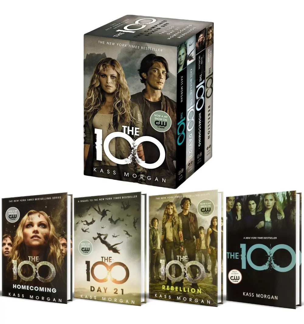 Portada de Boxed Set 4 Libros Originales [ The 100 Complete ] K. Morgan