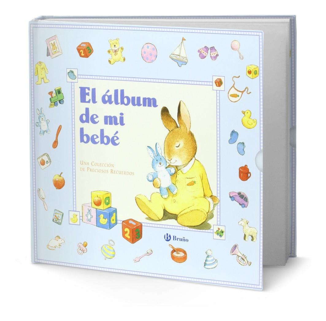 Portada de Albúm Para Bebés Con Estuche [ Niño ] Pasta Dura Ilustrado