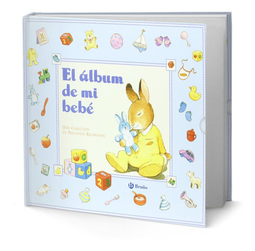 Portada de Albúm Para Bebés Con Estuche [ Niño ] Pasta Dura Ilustrado