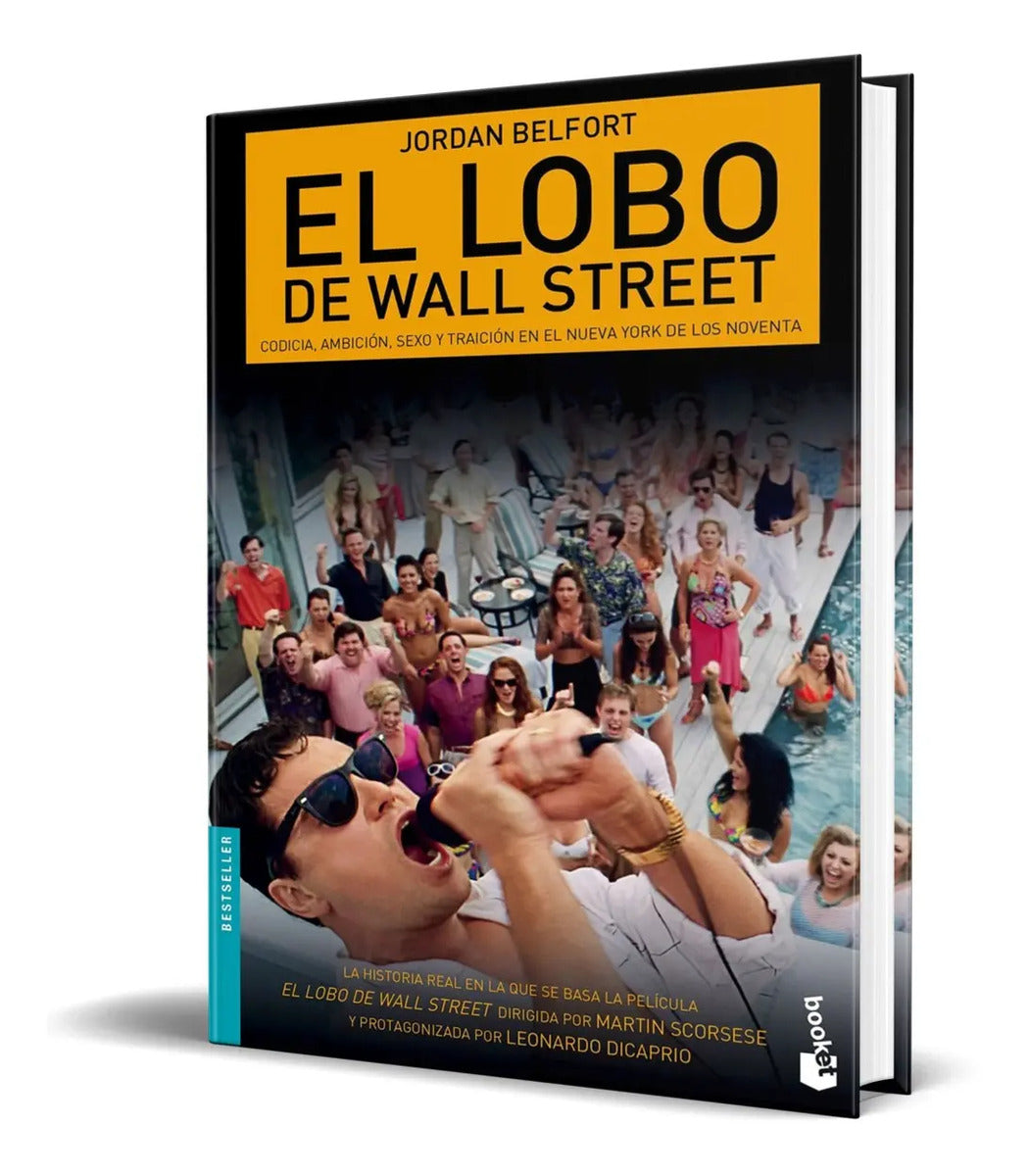 Portada de Libro El Lobo De Wall Street - Jordan Belfort [ Original ]