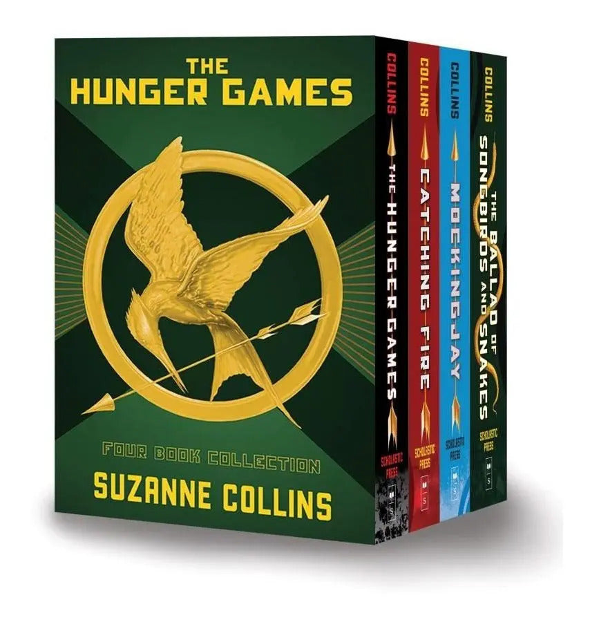 Portada de Libro The Hunger Games 4-book Hardback Box-set [ Original ]