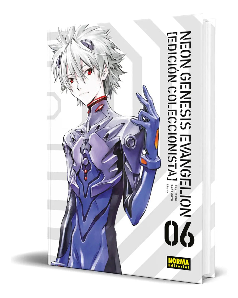 Portada de Libro Neon Genesis Evangelion 6 [ Sadamoto ] Original
