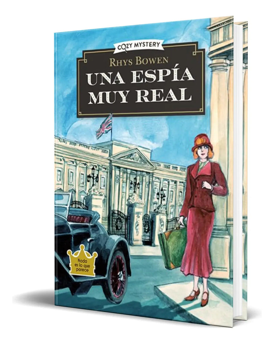 Portada de Libro Una Espía Muy Real [ Rhys Bowen ] Original