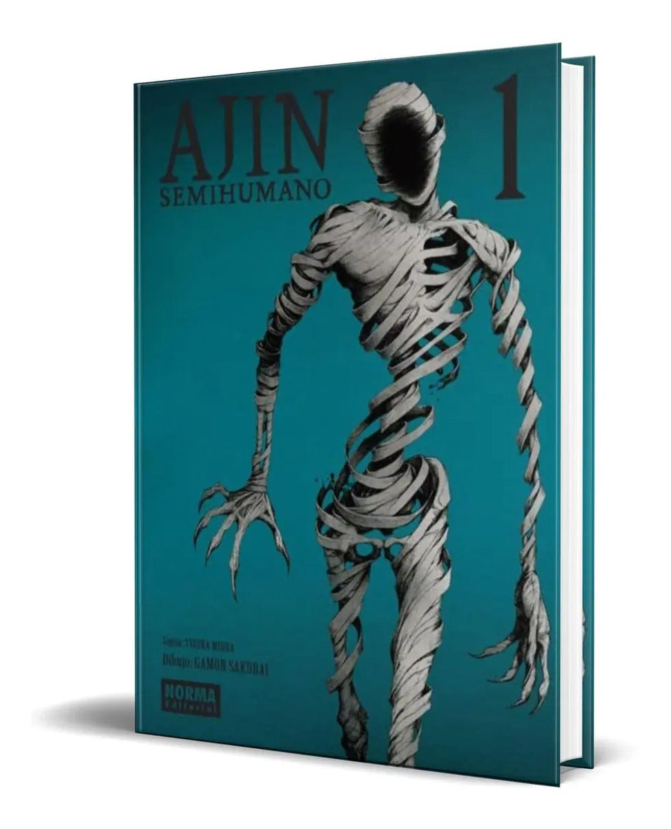 Portada de Libro Ajin Vol.1 [ Semihumano ] Original