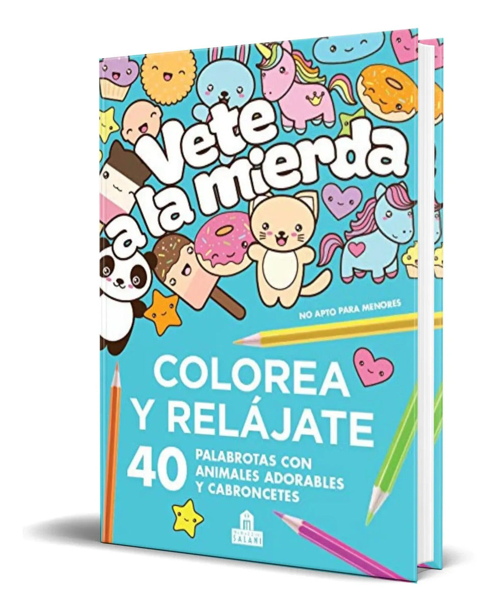 Portada de Libro 40 Palabrotas Con Animales Adorables [ Original ]