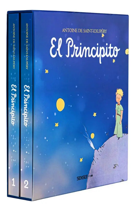 Portada de Libro El Principito 2 Tomos En Estuche [ Original ]