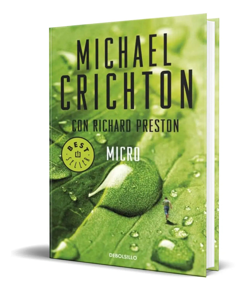 Portada de Libro Micro [ Michael Crichton ] Original