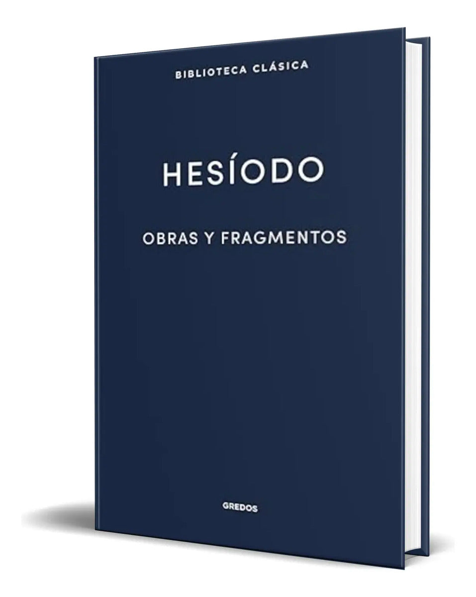 Portada de Libro Obras Y Fragmentos [ Hesiodo ] Original