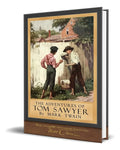Portada de Libro The Adventures Of Tom Sawyer [ Mark Twain ] Original