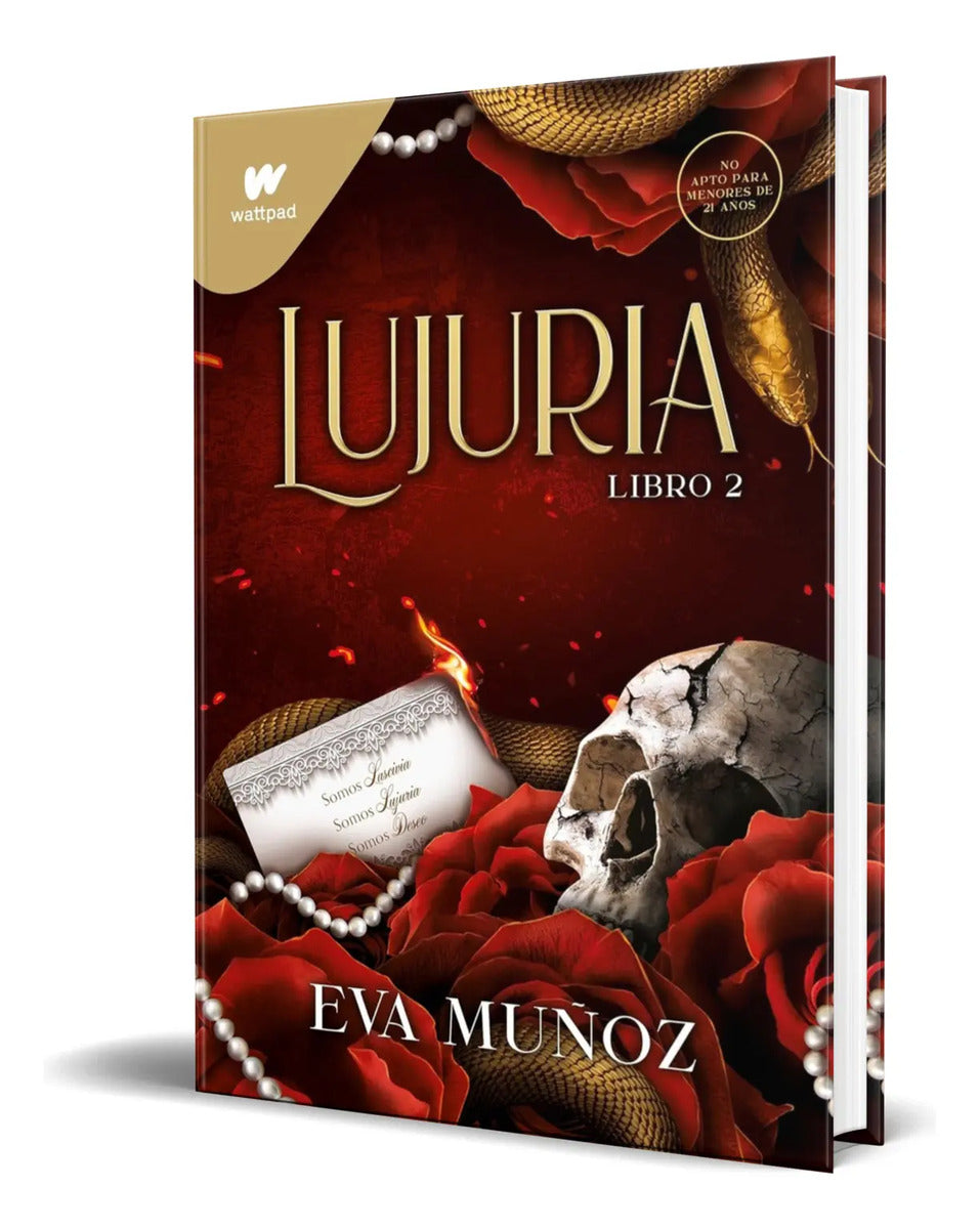 Portada de Libro Lujuria [ Eva Muñoz ] Original