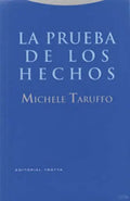 Portada de La Prueba De Los Hechos - Michele Taruffo - Trotta