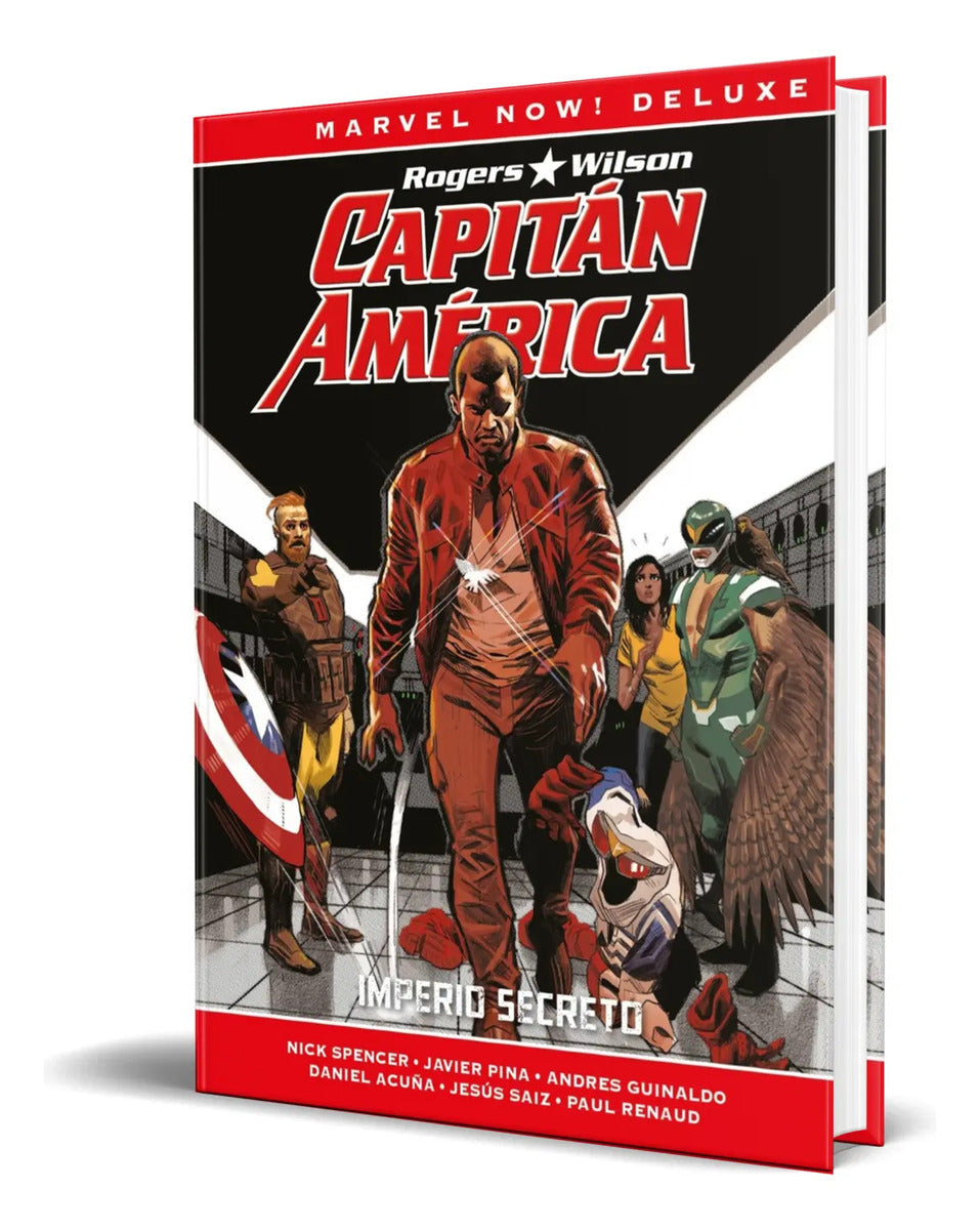 Portada de Libro Capitán América [ Imperio Secreto ] Original