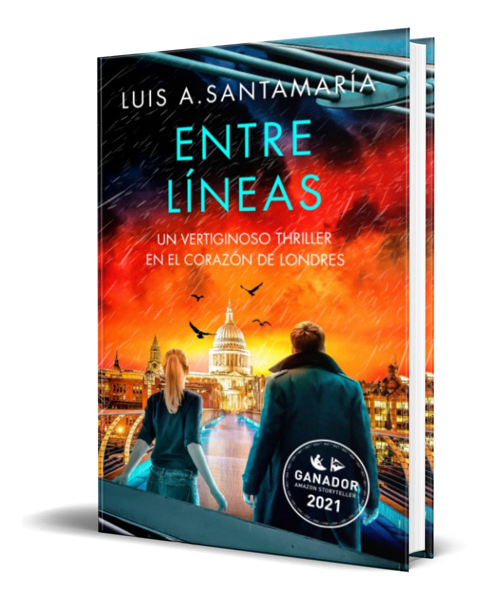 Portada de Libro Entre Líneas Un Vertiginoso Thriller En Londres