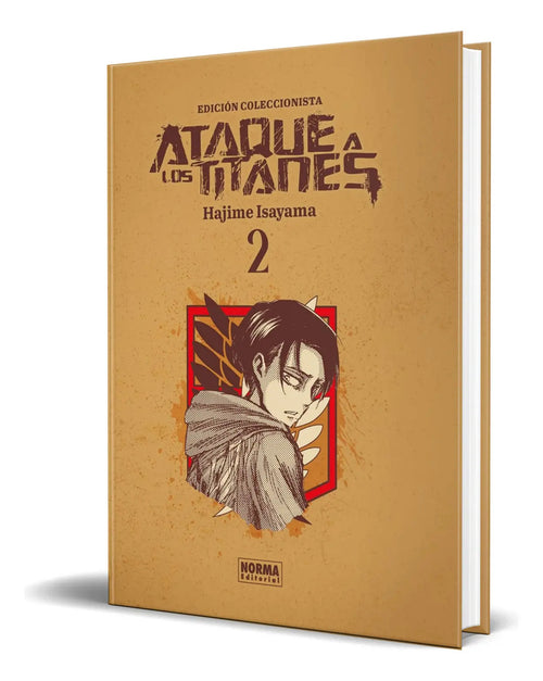 Portada de Cómic Ataque A Los Titanes [ Edición Integral ] Español Vol.2