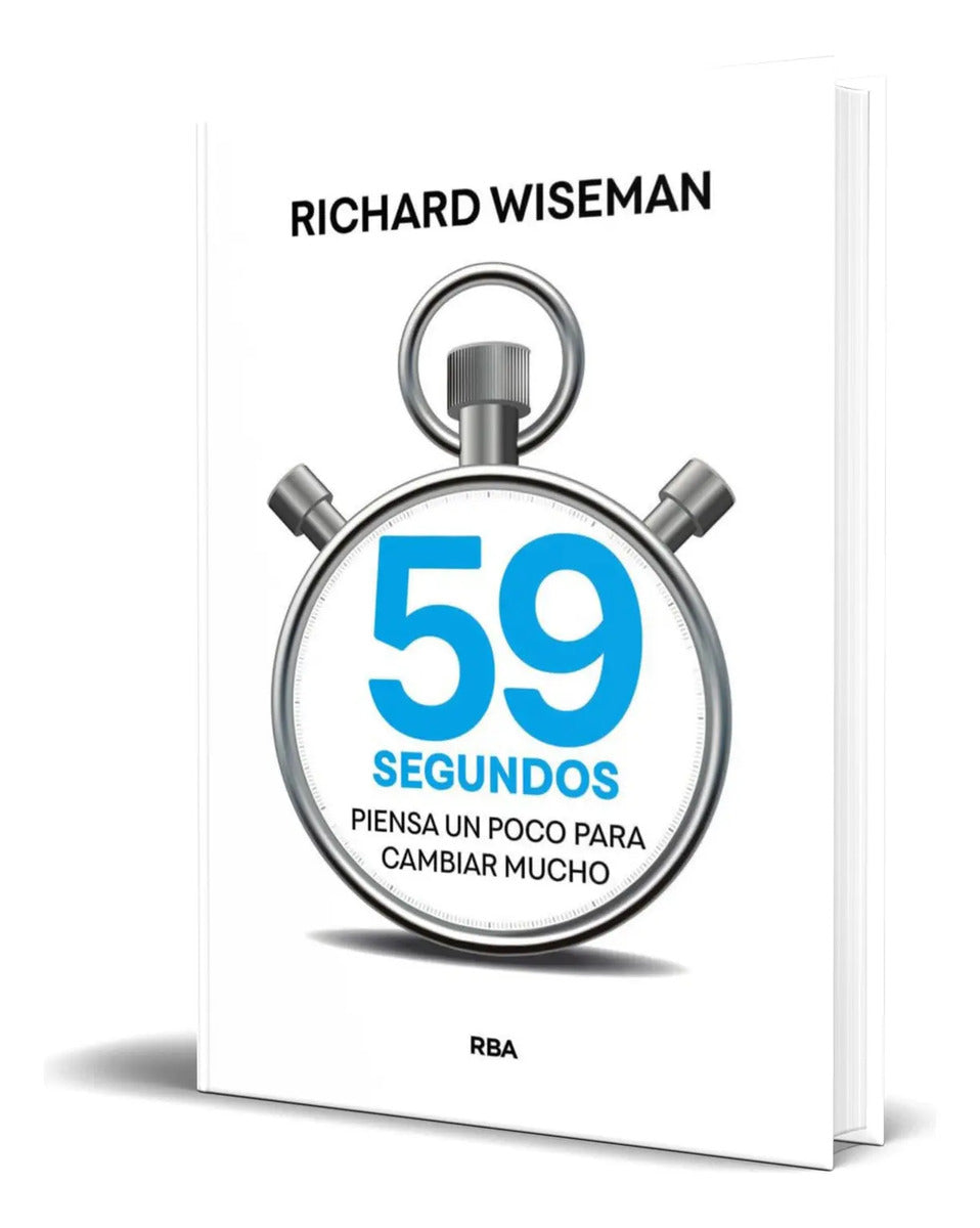Portada de Libro 59 Segundos Piensa Un Poco Para Cambiar Mucho Original