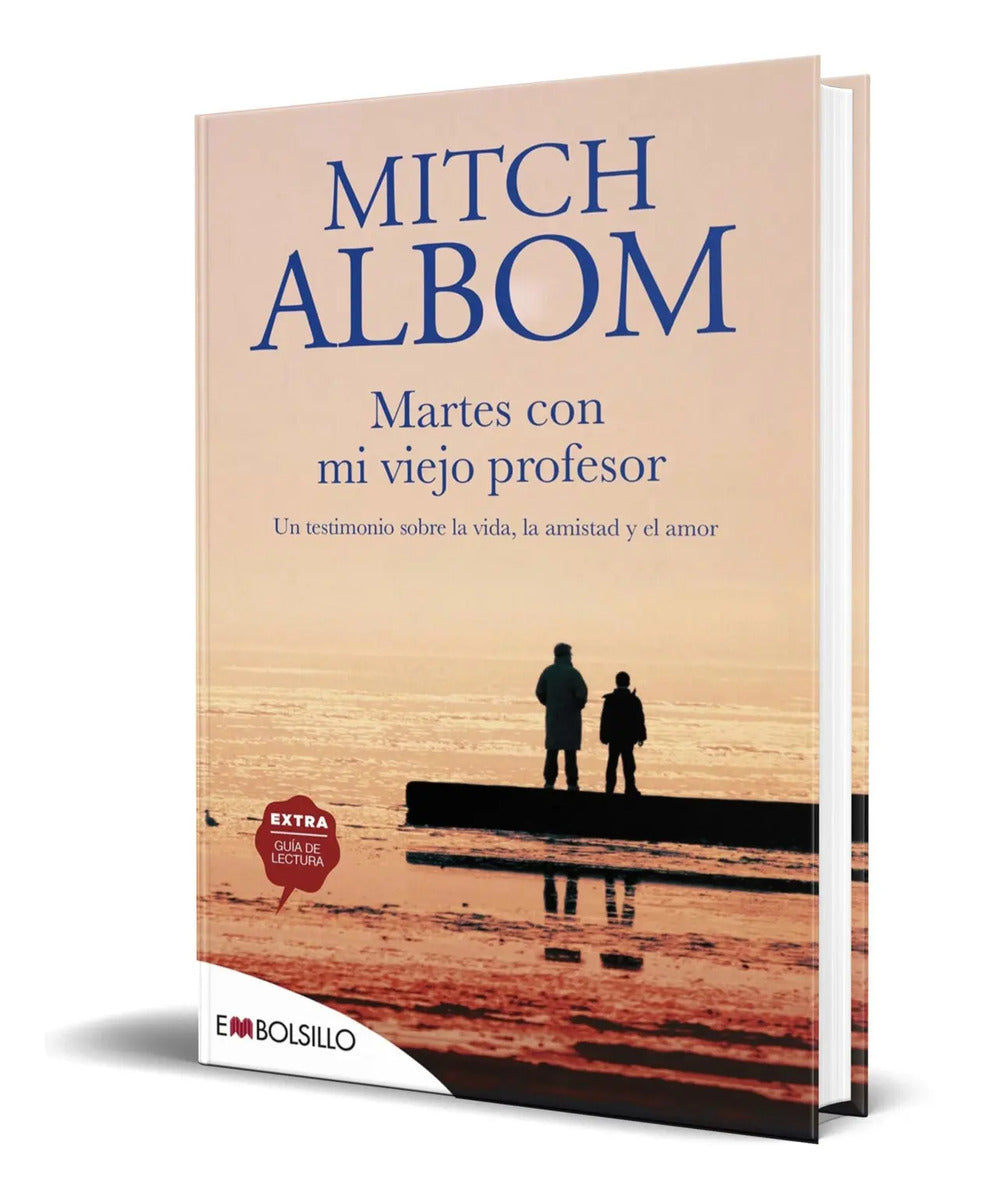 Portada de Libro Martes Con Mi Viejo Profesor [ Mitch Albom ] Original