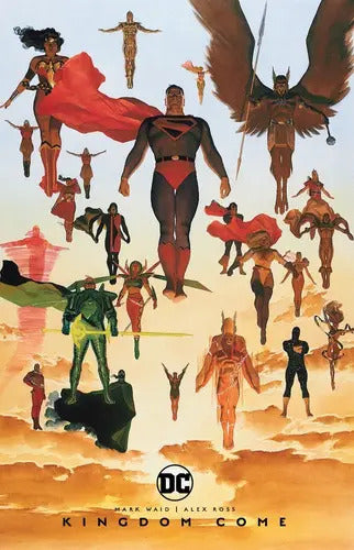 Portada de Kingdom Come, De Mark Waid. Editorial Dc, Tapa Blanda En Inglés