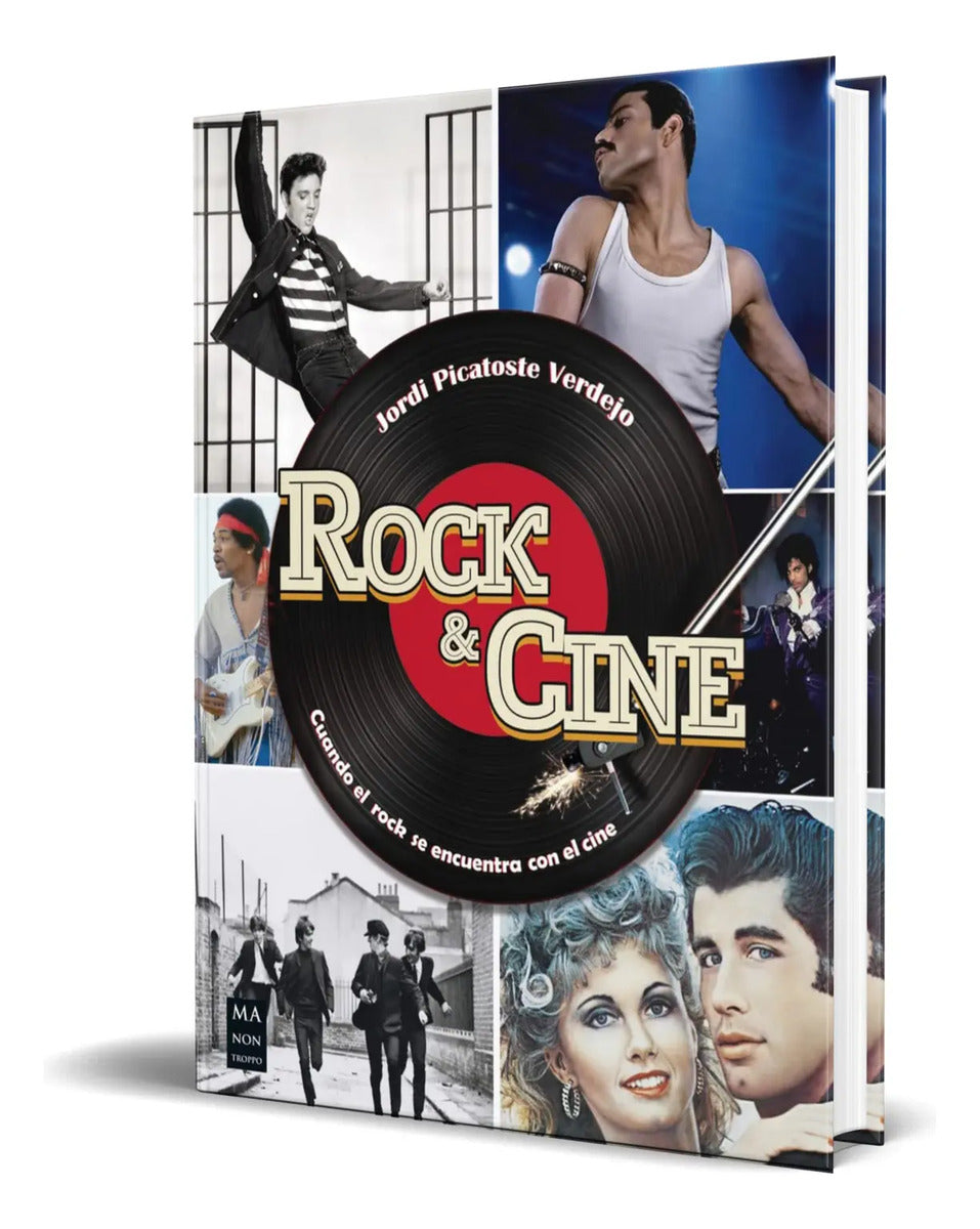 Portada de Libro Rock & Cine Cuando El Rock Se Encuentra Con El Cine