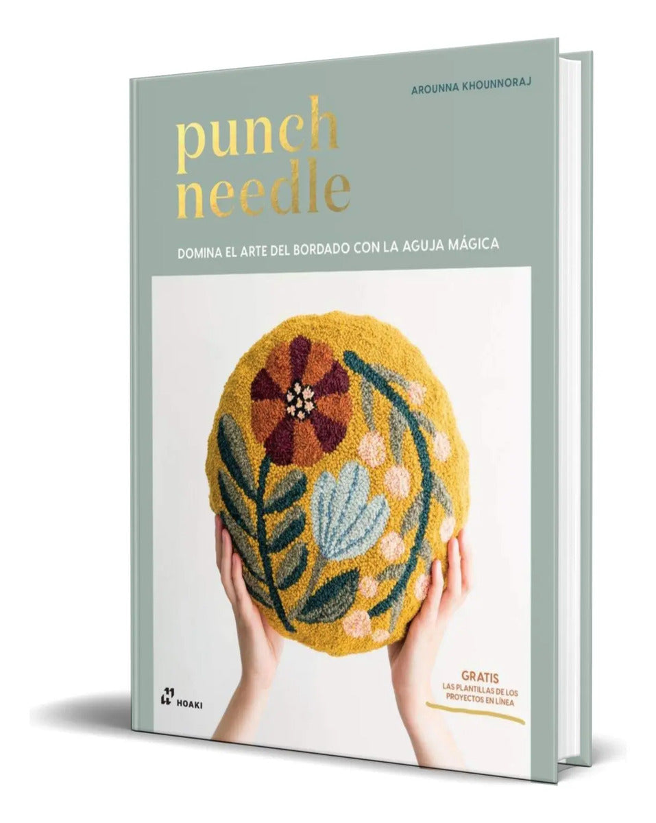 Portada de Libro Punch Needle [ Domina El Arte Del Bordado ] Original
