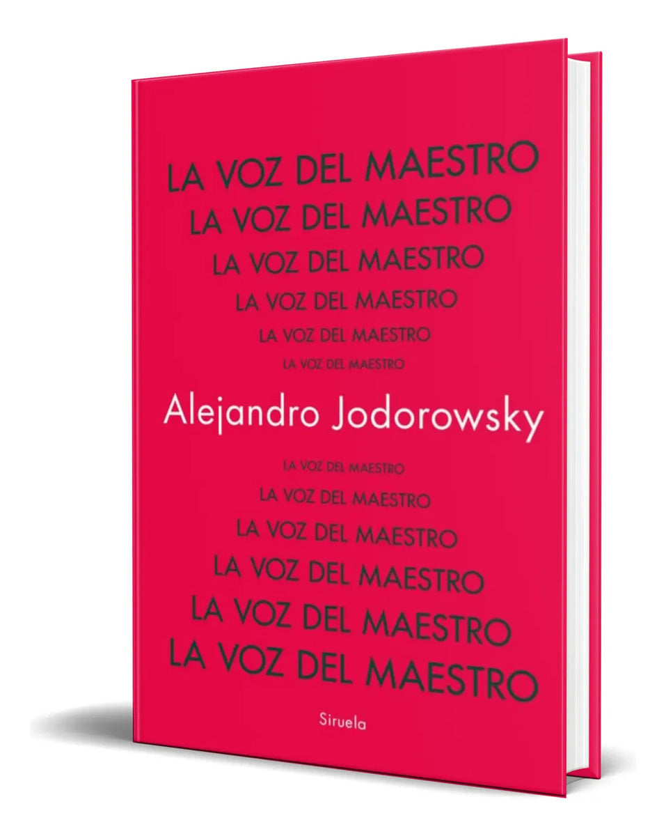 Portada de Libro La Voz Del Maestro [ Alejandro Jodorowsky ] Original
