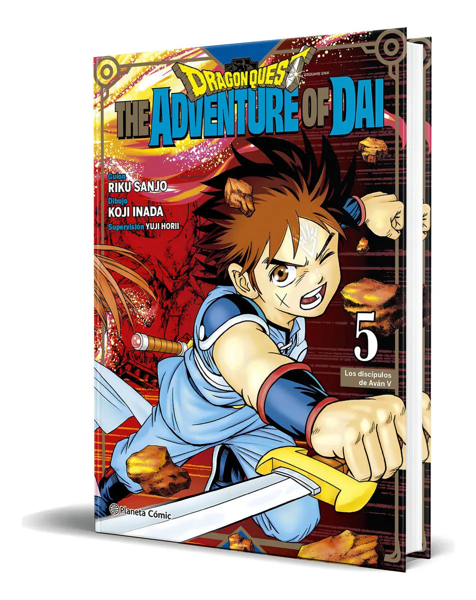 Portada de Libro Dragon Quest Vol.5 [ The Adventure Of Dai ] Original, De Koji Inada. Editorial Planeta Cómic, Tapa Blanda E…