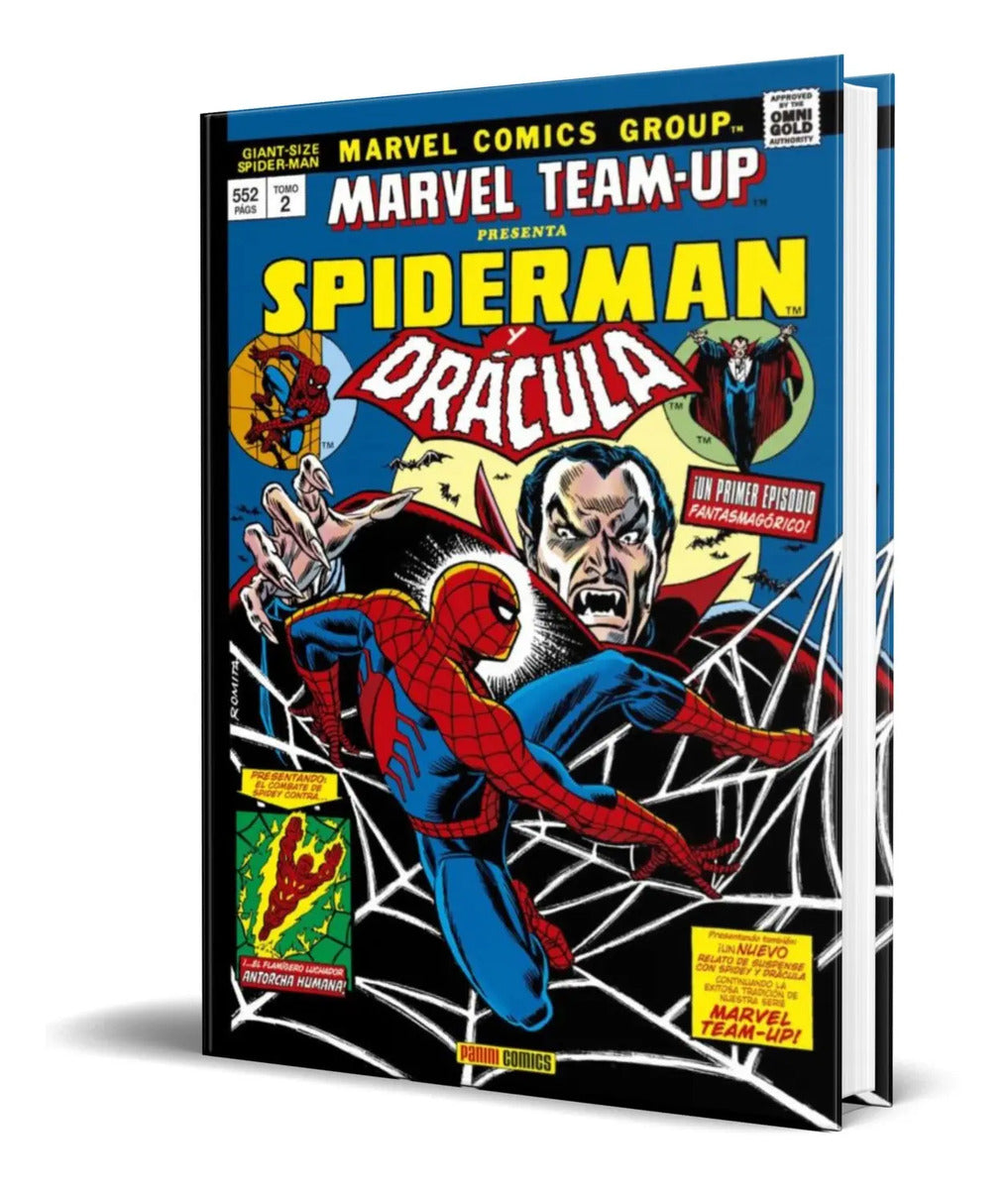 Portada de Libro Spiderman Marvel Team-up 2 [ Fantasmagoria ] Original