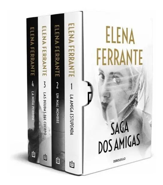 Portada de Libro Saga Dos Amigas [ Estuche Incluido ] Vol. 1-4