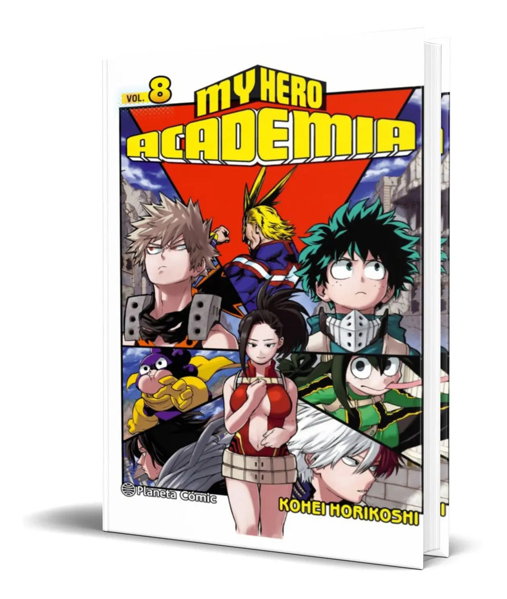 Portada de Libro My Hero Academia Vol. 8 [ Kohei Horikoshi ] Original
