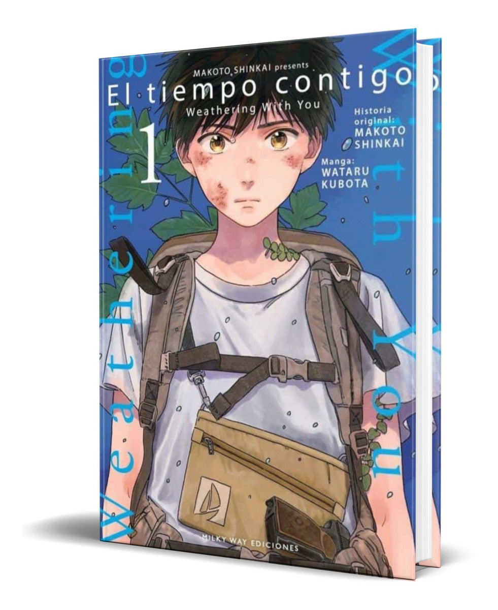 Portada de Libro El Tiempo Contigo Vol. 1. [ Makoto Shinkai ] Original