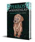 Portada de Libro Para Colorear Mandalas [ Perros ] Antiestrés