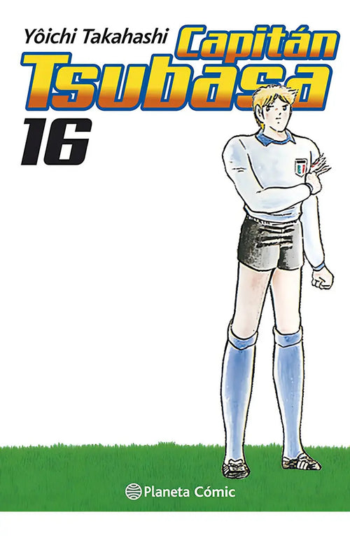 Portada de Capitan Tsubasa Nº 16/21, De Takahashi, Yoichi., Vol. 16. Editorial Planeta Cómic, Tapa Blanda En Español
