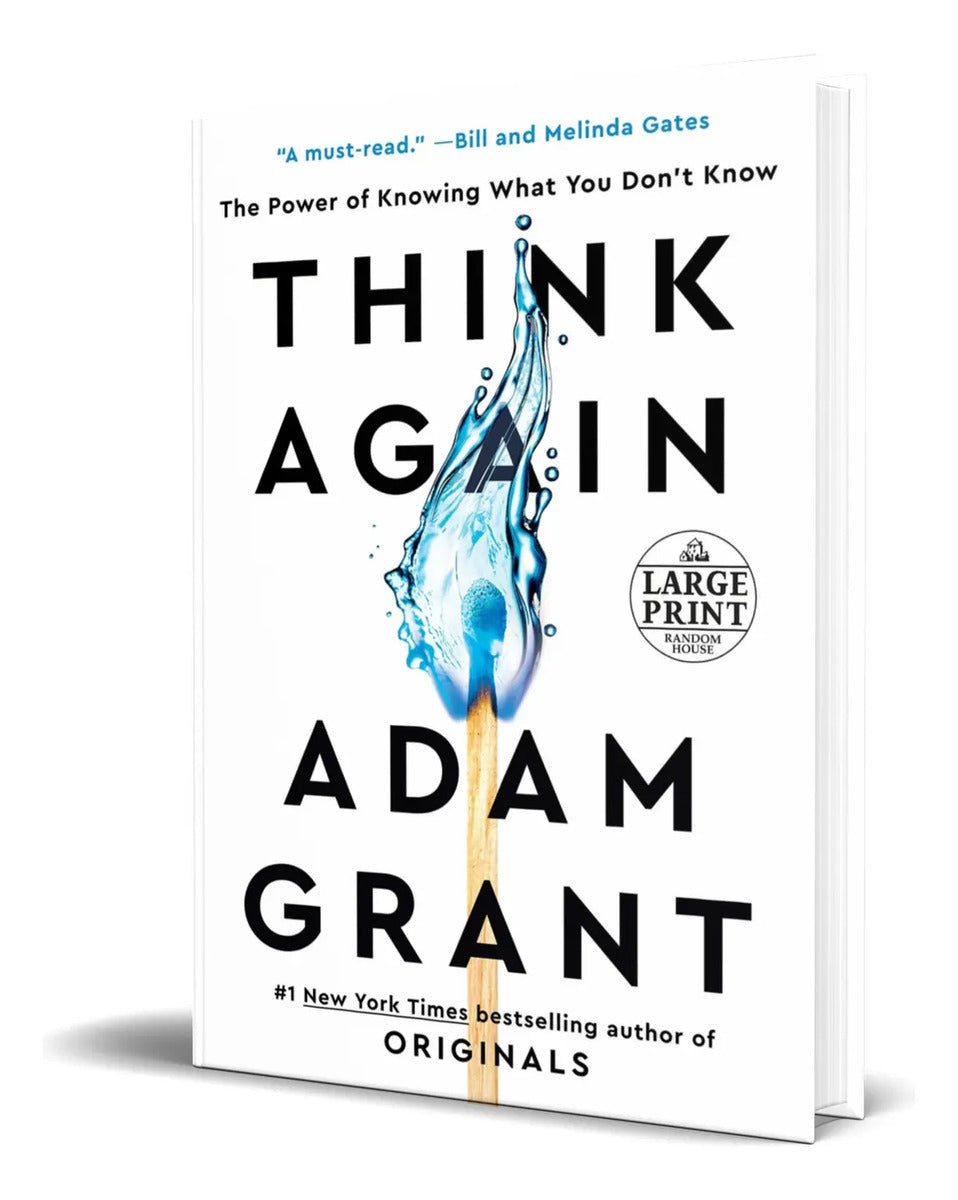 Portada de Libro Think Again The Power Of Knowing What You Don't Know