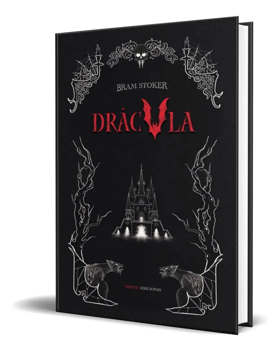 Portada de Libro Drácula [ Bram Stoker ] Pasta Dura Ed. Mestas