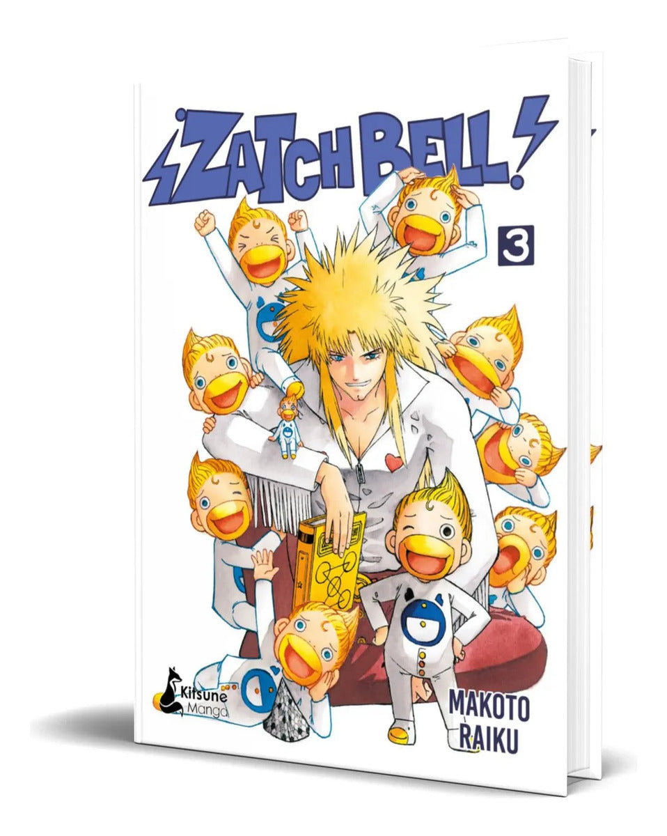 Portada de Libro ¡zatch Bell! Vol.3 [ Makoto Raiku ] Original