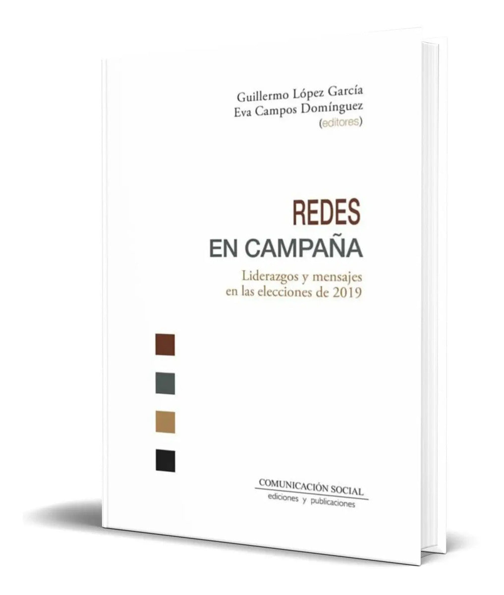 Portada de Libro Redes En Campaña [ Guillermo López García ] Original