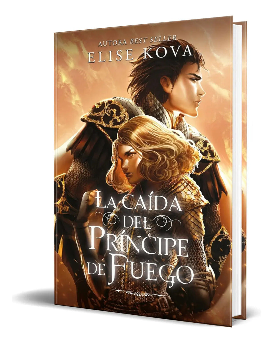Portada de Libro La Caida Del Principe De Fuego [ Elise Kova ] Original