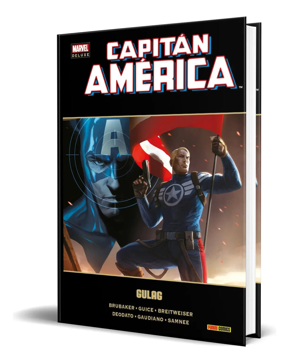 Portada de Libro Capitán América [ Gulag ] Original