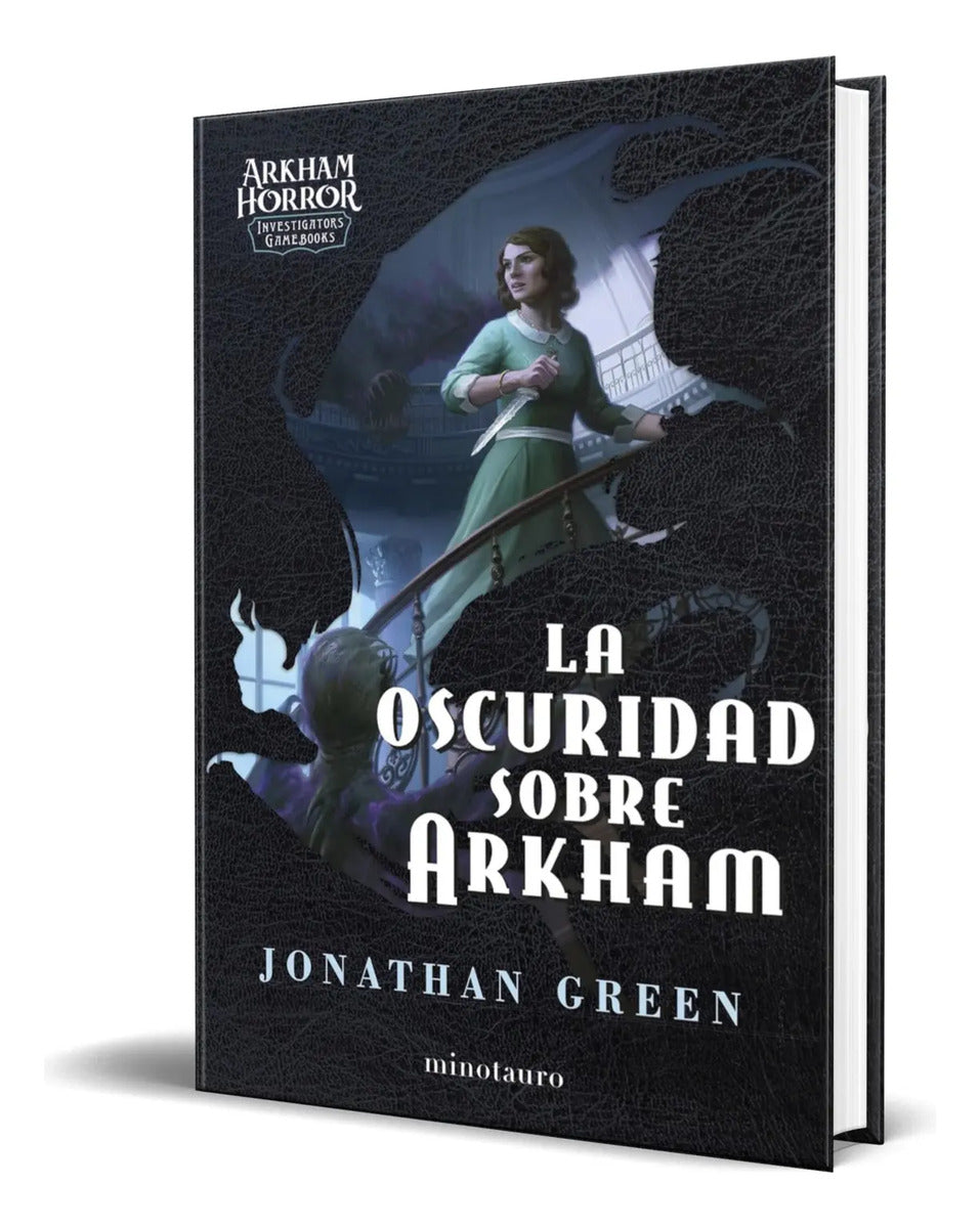 Portada de Libro La Oscuridad Sobre Arkham [ Jonathan Green ] Original