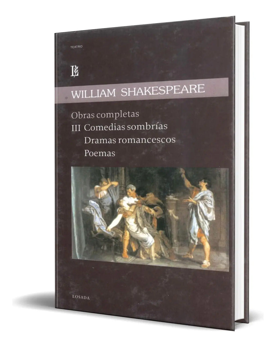 Portada de Obras Completas [ Vol. 3 ] William Shakespeare Original