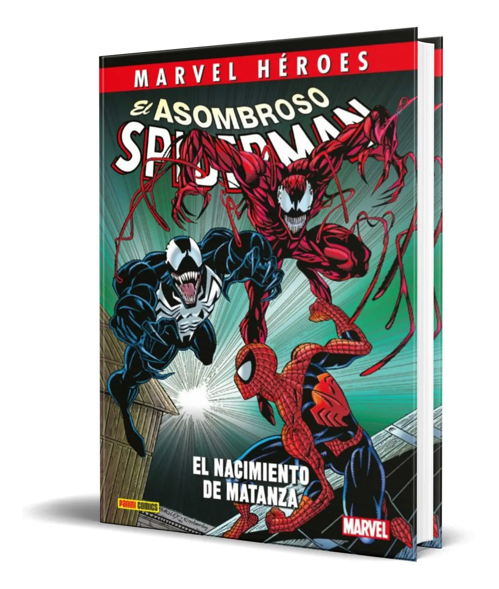Portada de Libro El Asombroso Spiderman [ El Nacimiento De Matanza ]