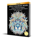 Portada de Libro De Colorear Mandalas [ Animales, Flores Y Patrones ]