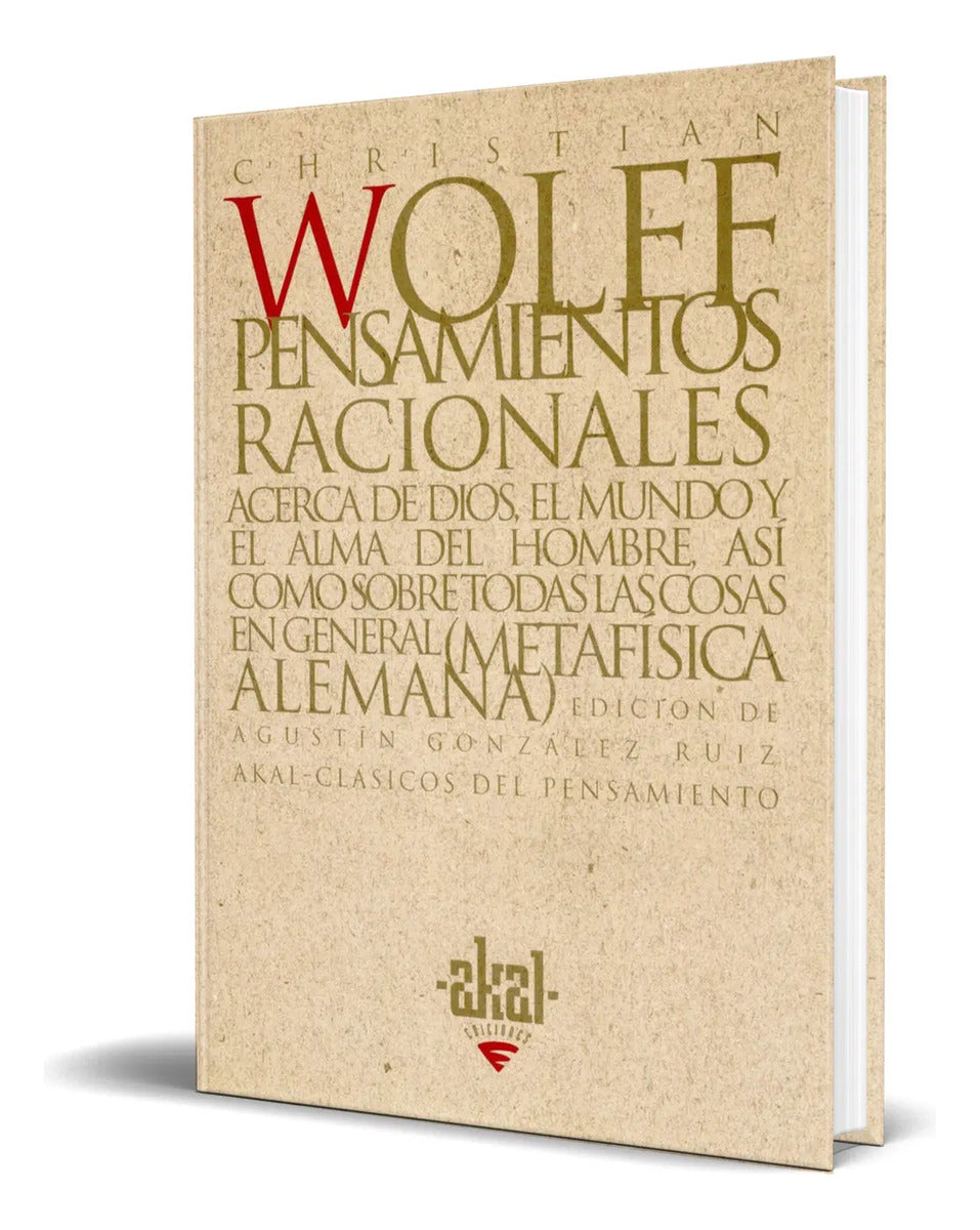 Portada de Libro Pensamientos Racionales Acerca De Dios [ Original ]