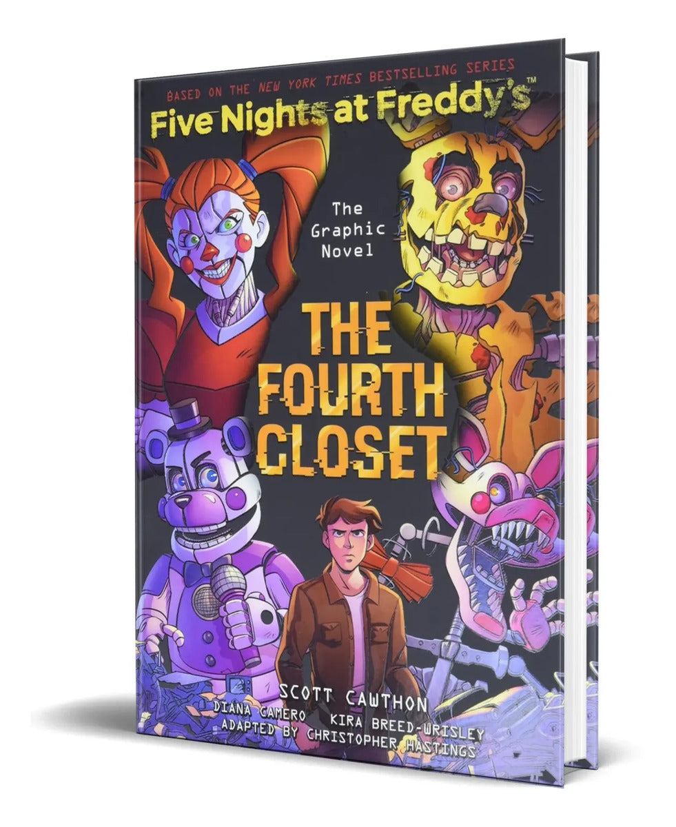 Portada de Libro Five Nights At Freddys [ The Fourth Closet ] Original